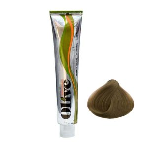 رنگ موی الیو بلوند دودی شماره Olive 7.1