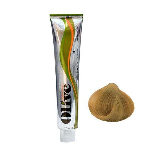 رنگ موی الیو بلوند طبیعی شماره Olive 9