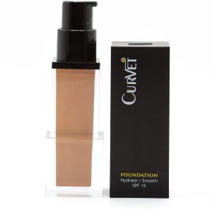 کرم پودر کوروت Fouhdation hydrate+smoth spf15 Curvet C104