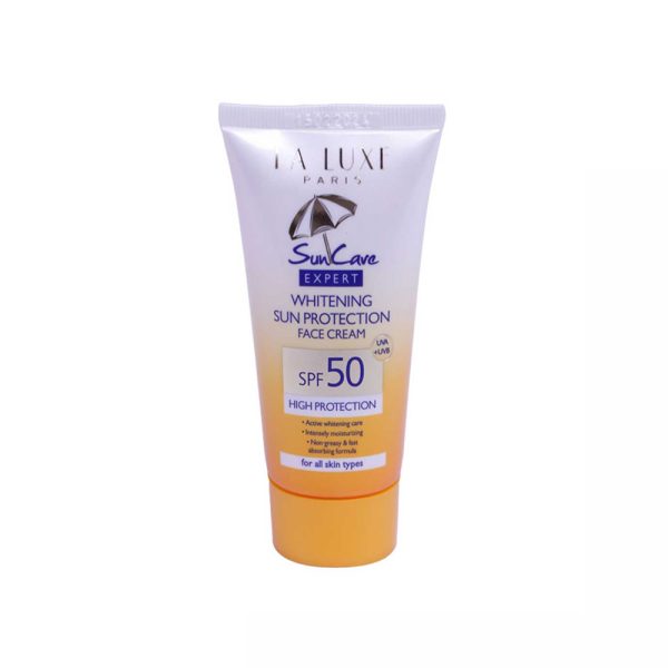 کرم ضد آفتاب بی رنگ لالوکس با SPF50