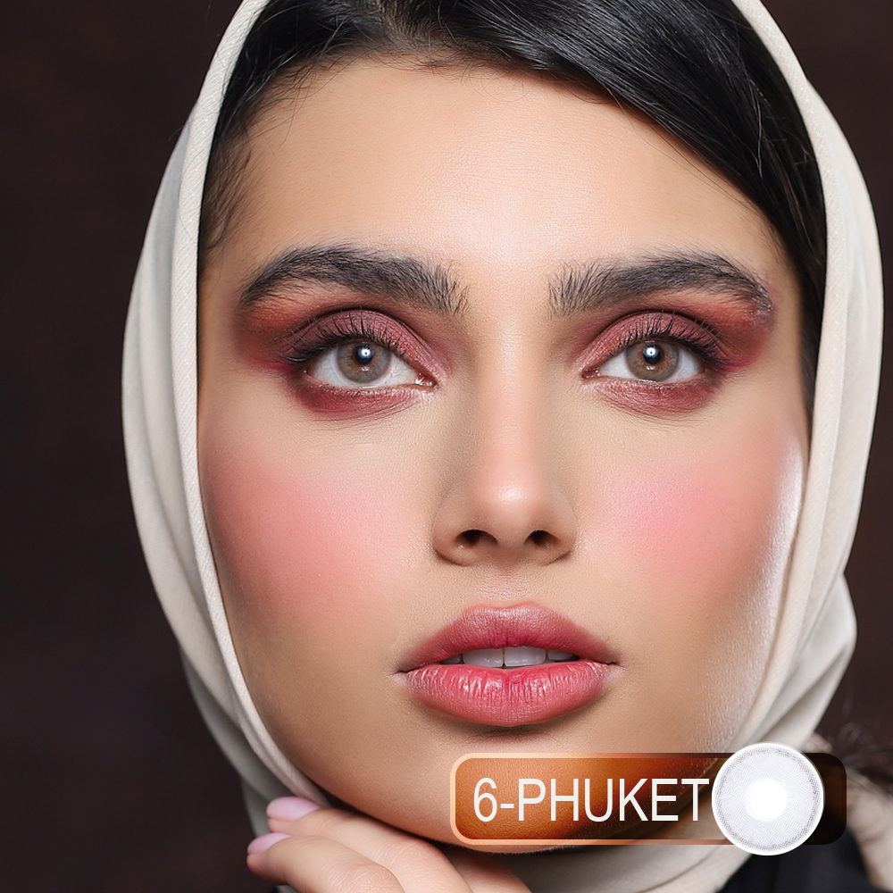 لنز چشم فصلی کانفست رنگ Phuket شماره 06
