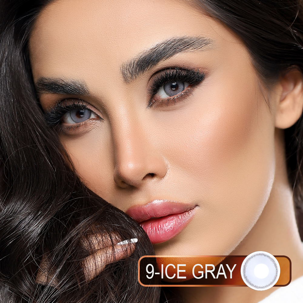 لنز چشم فصلی کانفست رنگ Ice Gray شماره 09