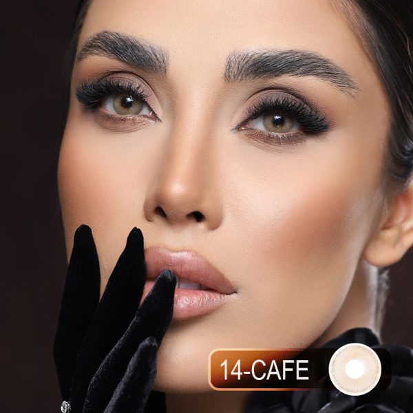 لنز چشم فصلی کانفست رنگ Cafe شماره 14