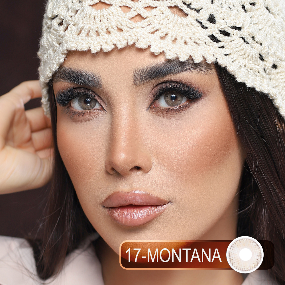 لنز چشم فصلی کانفست رنگ Montana شماره 17
