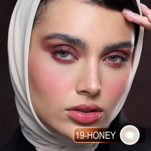 لنز چشم فصلی کانفست رنگ Honey شماره 19