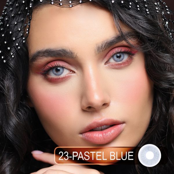 لنز چشم فصلی کانفست رنگ Pastel Blue شماره 23