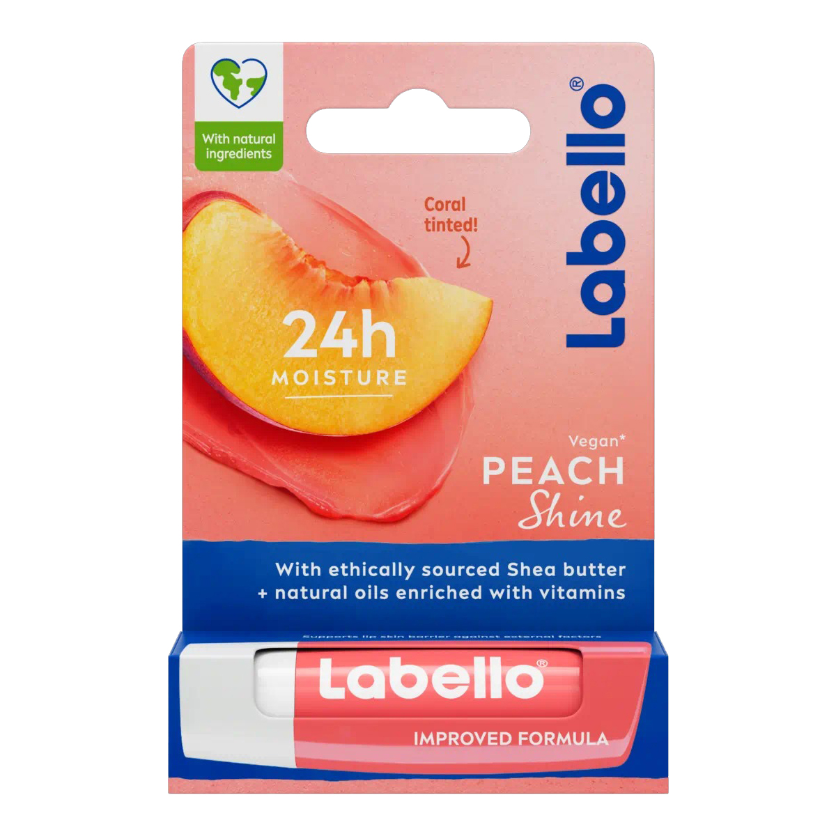 بالم لب لابلو هلو LABELLO Peach Shine